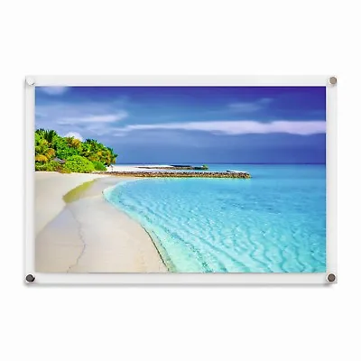 Photo Frame Wall Mount Clear Perspex Poster Picture Display Holder Various Sizes • £43.62