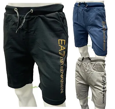 Stylist Emporio Armani Ea7 Regular Fit Sweat Short For Men !! • £19.99