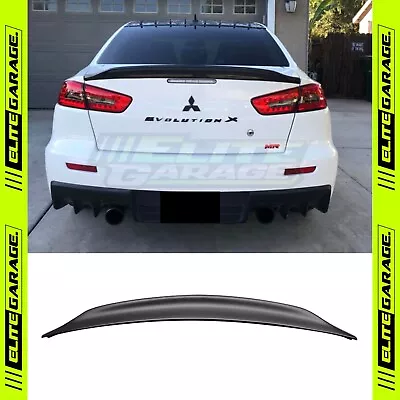$99 • Buy Fits Mitsubishi Lancer EVO X CJ ES Ralliart - Rear Boot Spoiler Wing Ducktail