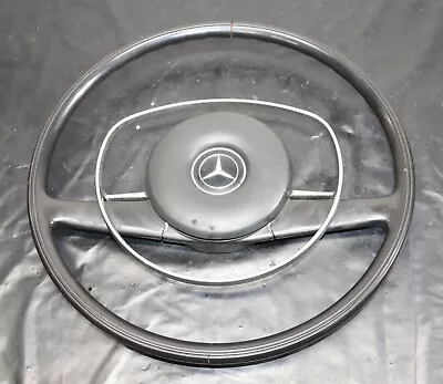 Driver Side Steering Wheel With Cover OEM Mercedes W108 280 Black • $392