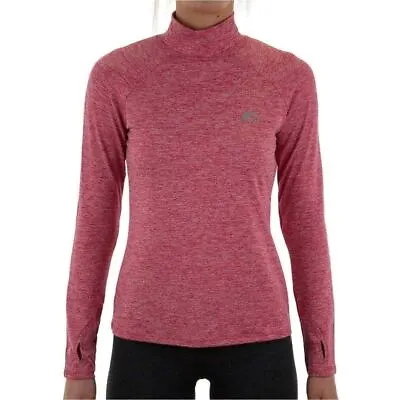 £8.95 • Buy More Mile Womens Train To Run Running Top Pink Stylish Sports Long Sleeve Jersey