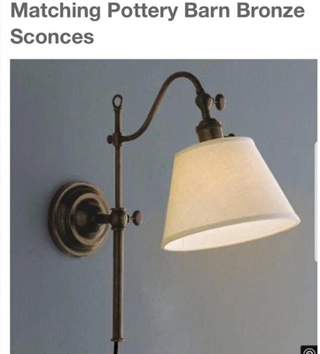 $149.99 • Buy Pottery Barn NEW Adair Sconces (2)