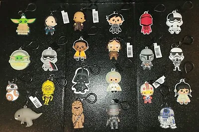 Star Wars/The Mandalorian/Last Jedi ~ 3D Figural Bag Clip Keychains~Your Choice! • $6.50
