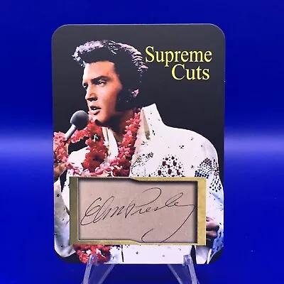 Elvis Presley - Music Icon - 🇺🇸Awesome Card🇺🇸 Facsimile Autograph • $6.99