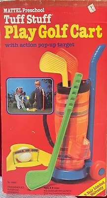 1975 Vintage Tuff Stuff Play Golf Cart USED  In Box • $19.19