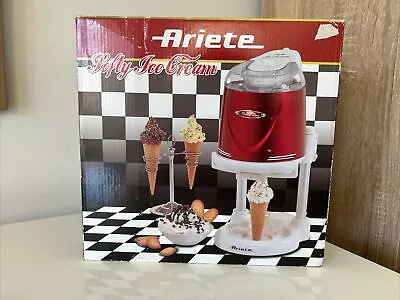 Ariete Retro Style Softy Ice Cream Maker - Ice Cream Machine - NIB • $50