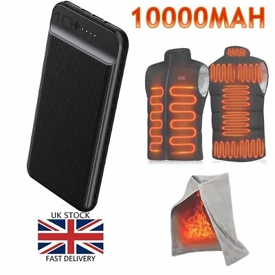 Power Bank For Electric Heated Vest Jacket Body Warmer Usb 5v 2a Battery Pack Uk • £19.99