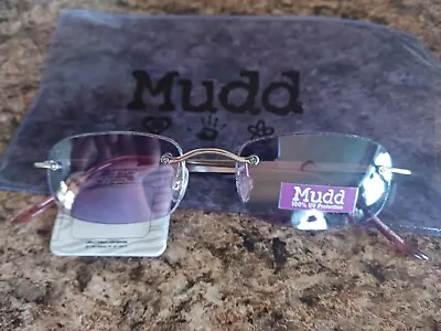 MUDD Sunglasses  Purple 100%  UV Protection Sparkles On Frame Edge Nostalgic • $18