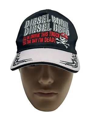 Diesel Born Diesel Bred Embroidered Trucker Adjusted Hat  • $19.99