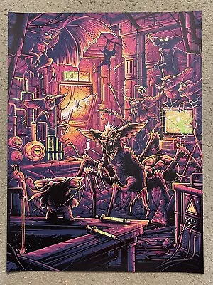 Gremlins 2 The New Batch Gizmo Comedy Movie Art Print Poster Mondo Dan Mumford • $149.99