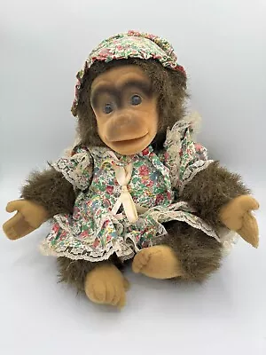 Hosung Vintage 1994 Monkey Hand Puppet Plush Collectible • $14.99