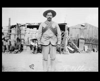Francisco Pancho Villa PHOTO Mexican Revolution  Guerrilla Warrior General • $5.68