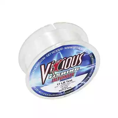 Vicious Fishing VCL Ultimate Monofilament Clear Fishing Line - 330 Yards • $8.23