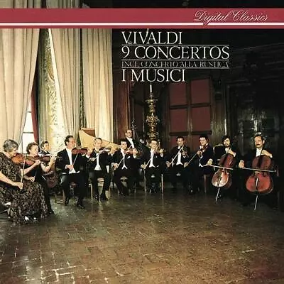 Vivaldi: 9 Concertos For Strings & Continuo - Music CD -  -  1990-10-25 - Philip • $6.99