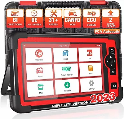 $409 • Buy LAUNCH CRP919E Auto OBD2 Bidirectional Full System Scanner Diagnostic Key Coding