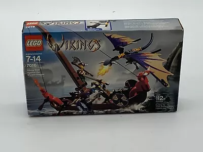 LEGO Vikings Viking Boat Against The Wyvern Dragon 7016 - Sealed • $100