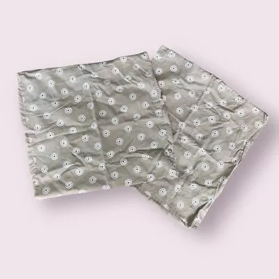 2-Set Tan Decorative Square Pillow Euro Shams 24”x24” Martha Stewart Collection • $6.99