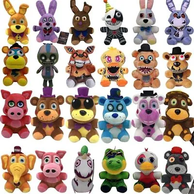 FNAF Five Nights At Freddy's Plushie Toy Plush Dolls Bear Foxy Bonnie Chica Gift • $13.35