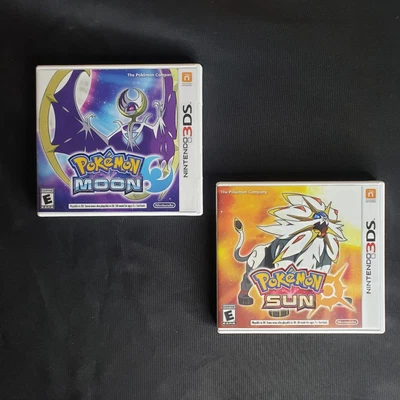 $50 • Buy Nintendo 3DS Pokemon Moon & Pokemon Sun