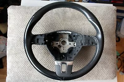 Genuine OEM VW Volkswagen Jetta Golf Mk6 2012 Leather Steering Wheel 34080449A • $109.45