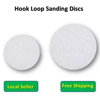 10 X 180mm 7  225mm 9  Hook Loop Discs Sanding Pads Orbital Sander Metal Wood • $16