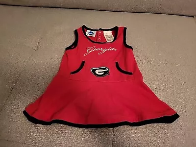 UGA Georgia Bulldogs  Cheerleading Top 18 Months  NCAA Licensed  • $12