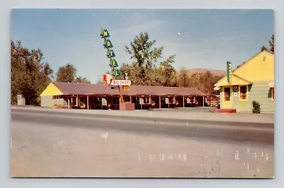 Postcard Big Chief Motel In Missoula Montana Vintage Chrome D6 • $5.99