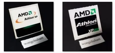 Classic AMD Athlon XP Sticker 25mm X 25mm ( Type A / Type B)  #202401180723 • $5.55