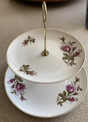 Enesco 2 Tier Plate Stand • $15