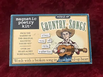 Magnetic Poetry Kit Coventry Songs • $7.99