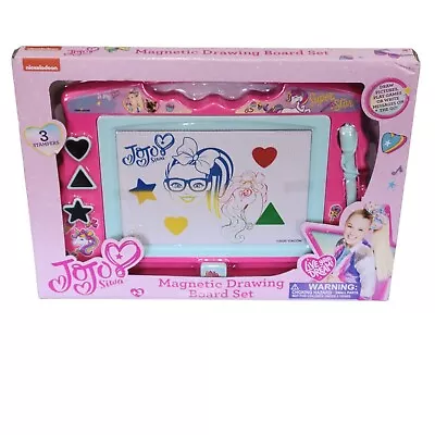  Magnetic Drawing Board Set Pink 3 Stampers Live Your Dream Nickelodeon  Jojo  • $20