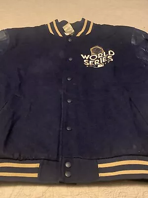 MAJESTIC Mens MLB 2017 World Series  Full Zip Jacket XLarge Used • $25