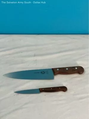 Vintage Forschner Victorinox 8  Chefs Knife & 3 7/8  Paring • $9.99