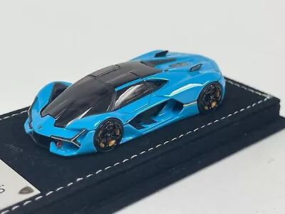 1/64 MR Collection Lamborghini Terzo Millennio Baby Blue Alcantara IN STOCK • $119.95