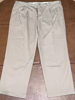 Orvis  Sz 46x30 Khaki  Dress Pants Cotton NWT • $34.99