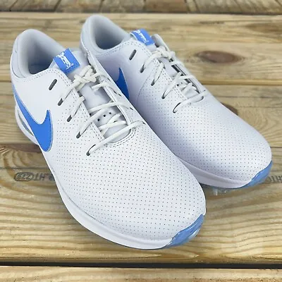 Nike Air Zoom Victory Tour 3 UNC Blue/White Golf Shoes FQ3273 112 Mens Size 7.5 • $85.50