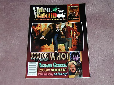 VIDEO WATCHDOG # 139 Doctor Who Richard Gordon SAW III & IV Free Shipping USA • $12