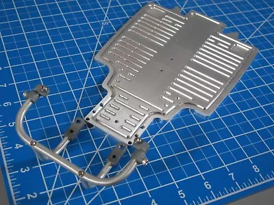 Aluminum Front Bumper Guard + Chassis A Plate Tamiya 1/10 Buggy Sand Scorcher • $220.88