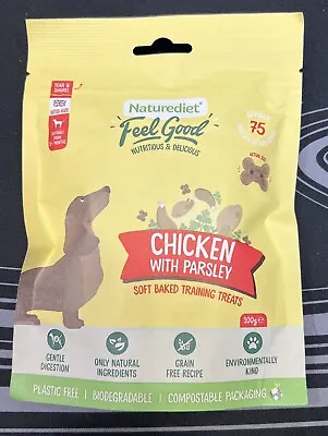 Naturediet Feel Good Dog Treats - Chicken With Parsley 100g • £5.62