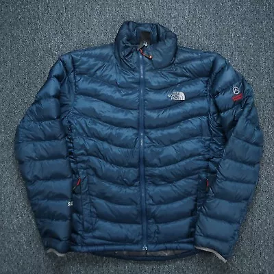 The North Face Jacket Mens Medium Blue Summit Series 800 Down Pertex * • $149.80