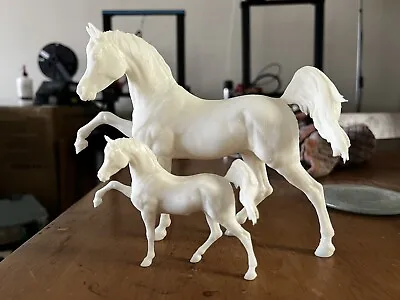 £90 • Buy Breyer Size Resin Model Horse Arabian Classic Size  - White Resin Ready To Paint