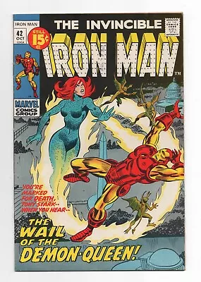 Marvel Comics  Iron Man  42  1971  Tuska • $24