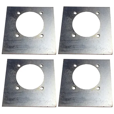 4 Recessed Backing Plate Mounting Plates D Ring Plate Tie Down Rope D Rings • $28.88