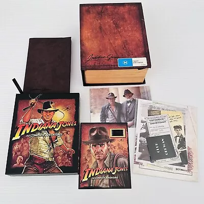 Indiana Jones Complete Adventures (Limited Edition Collector's Set EXTRAS BLURAY • $179.89