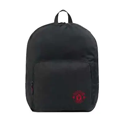 Manchester United FC Recycled Classic Football Backpack/Schoolbag Black • £21.99