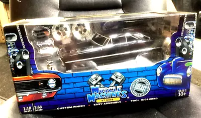 1967 Chevy Nova In Blacck Build It KitNew In Box. 1:18 Scale  Muscle Machine. • $124.99