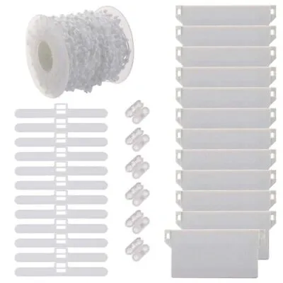 Clips Curtain Accessories Vertical Blind Spares Vertical Roller Blind Set • £11.92