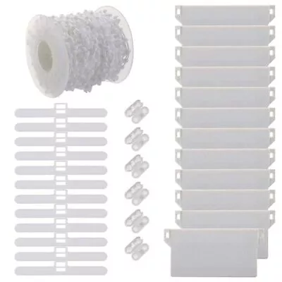Clips Curtain Accessories Vertical Blind Spares Vertical Roller Blind Set • £11.92