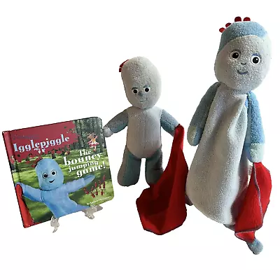 In The Night Garden Iggle Piggle Plush Toy Lovey Comforters + Bonus Book • $64.95