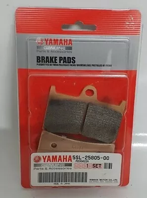 $69.99 • Buy Yamaha Genuine Brake Pads Front 5SL-25805-00 MT09 Tracer 900 XSR900 FZ1 R6